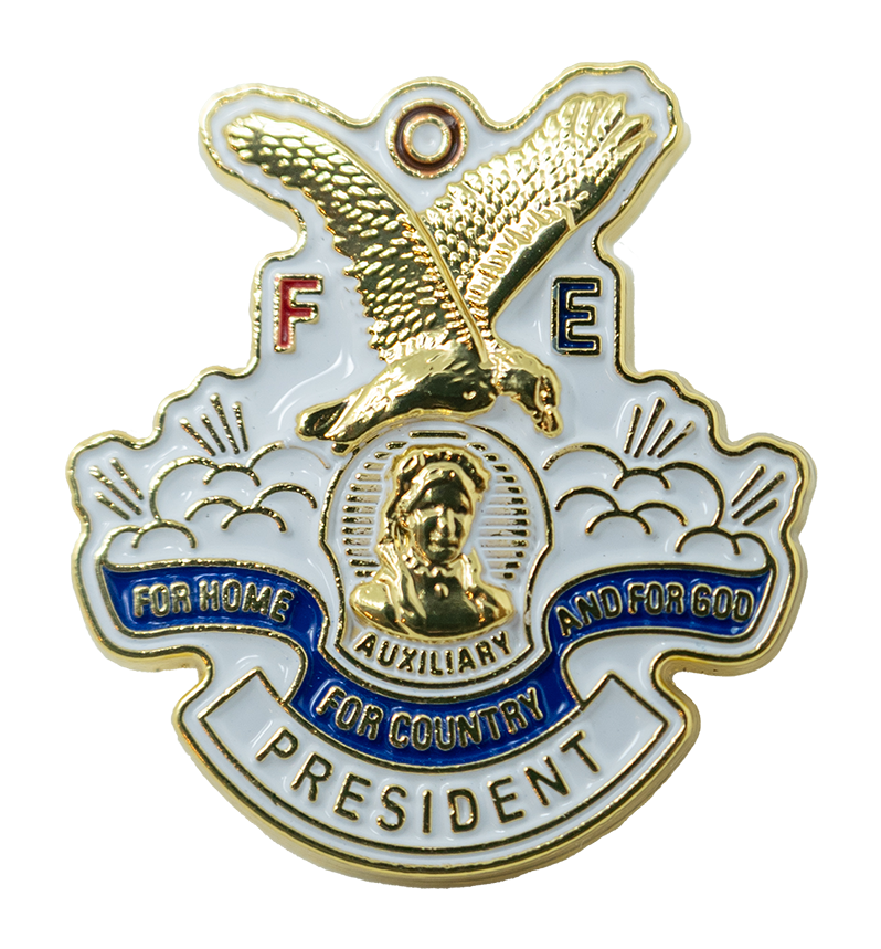Pin - Local Auxiliary President