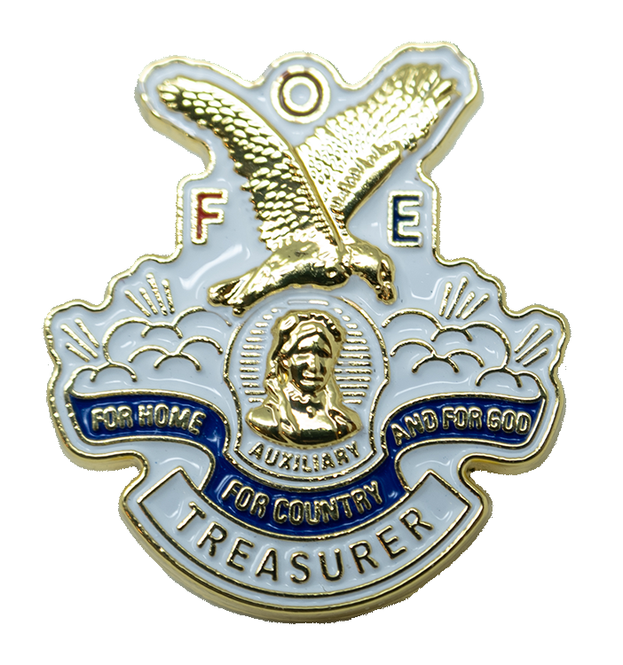 Pin - Local Auxiliary Treasurer