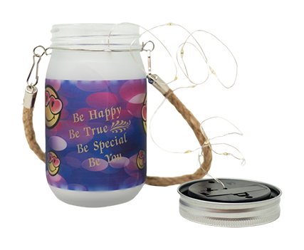 Becky Wilson Jar with Fairy Lights - 16oz