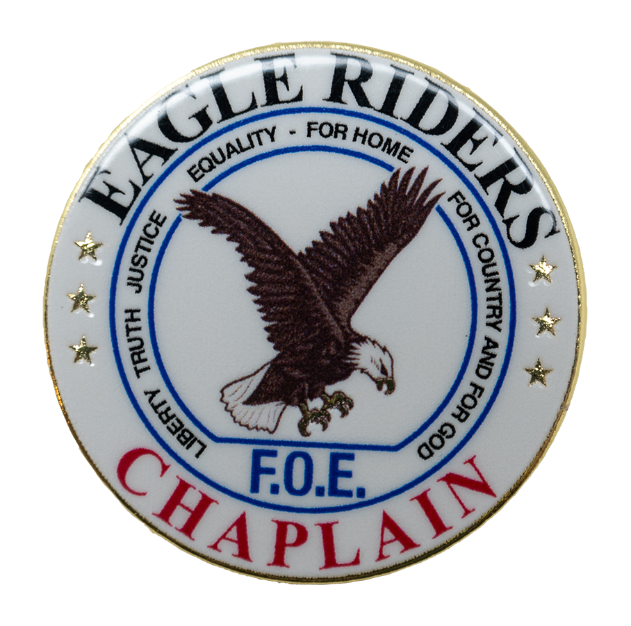 Eagle Riders Pin - Chaplain