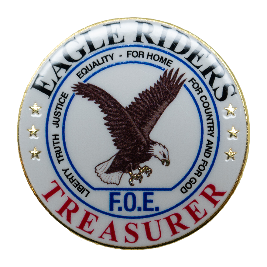 Eagle Riders Pin - Treasurer