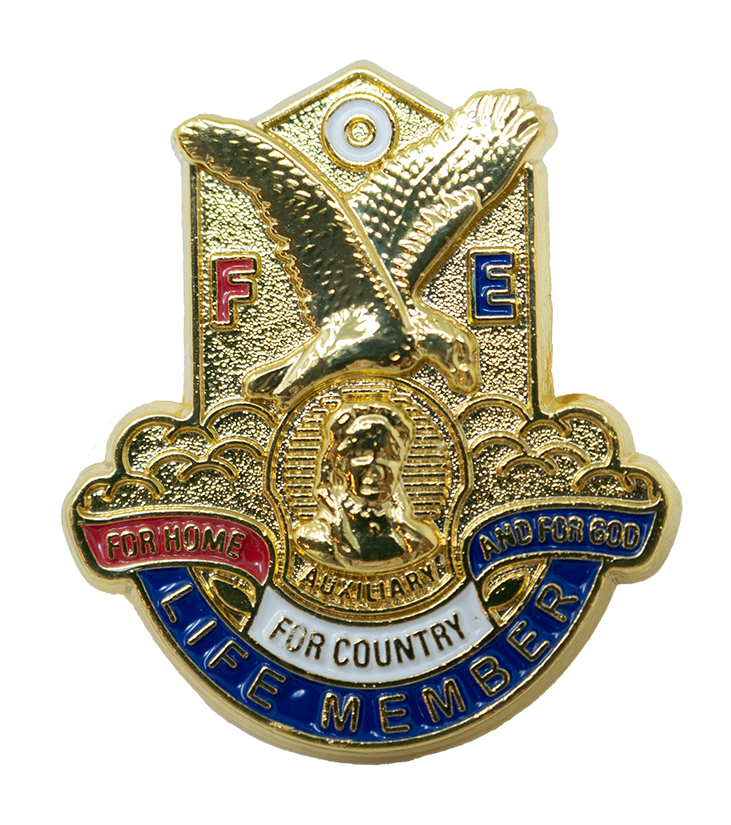 Pin - Auxiliary Life Member