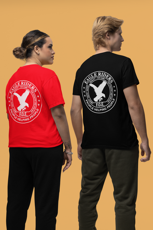 Eagle Riders Double Sided Beefy Pocket T-Shirt