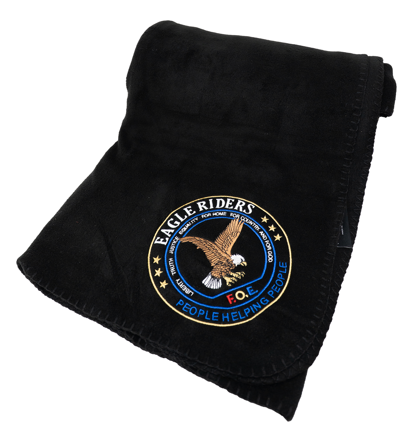 Fleece Blanket with Strap