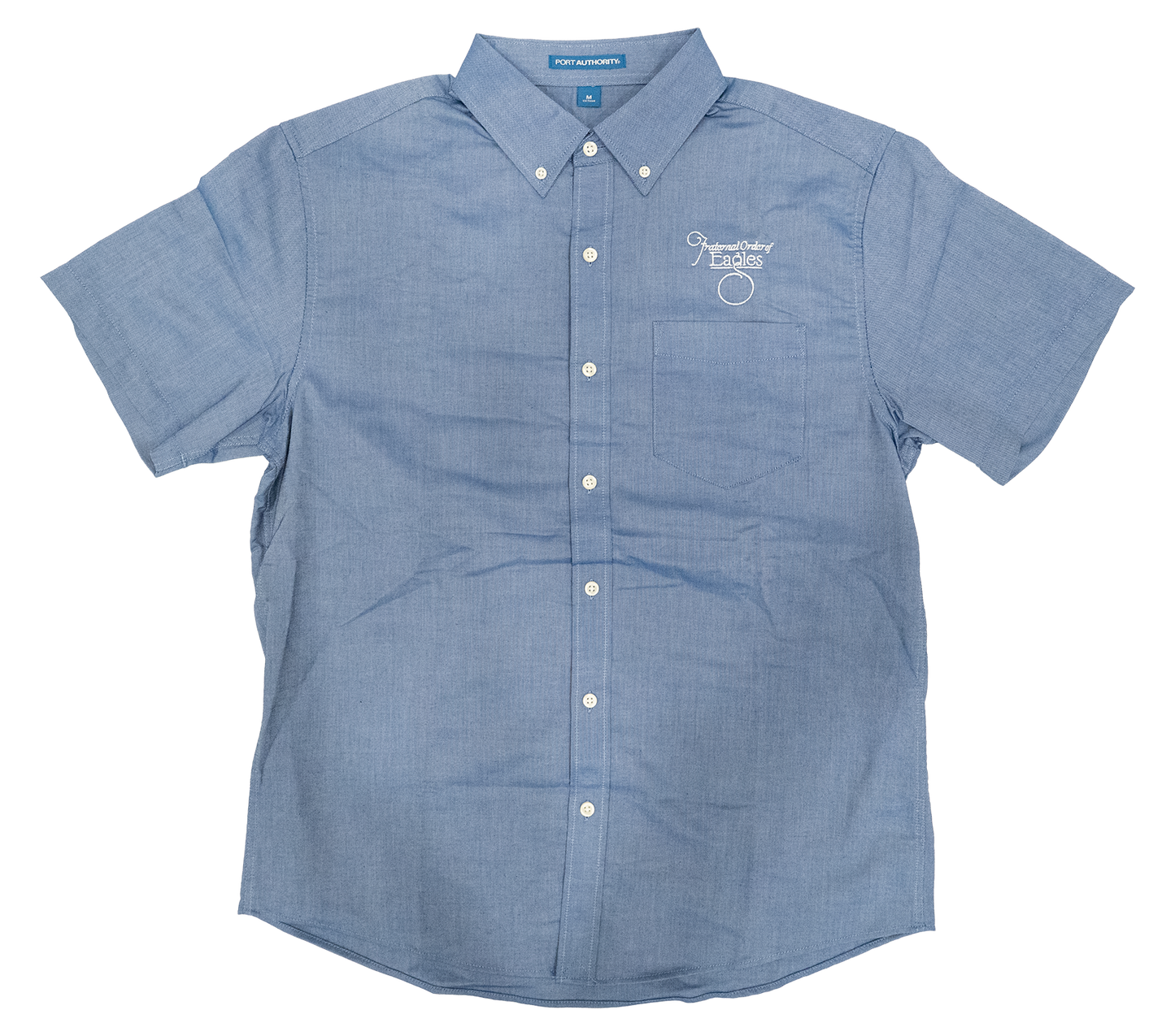 Men's Short Sleeve Oxford Dress Shirt (#22)
