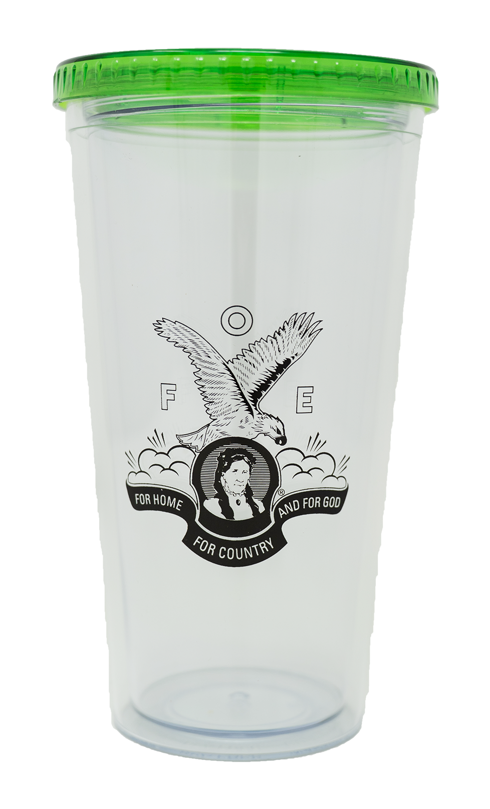Tumbler - 20 oz w/lid and straw