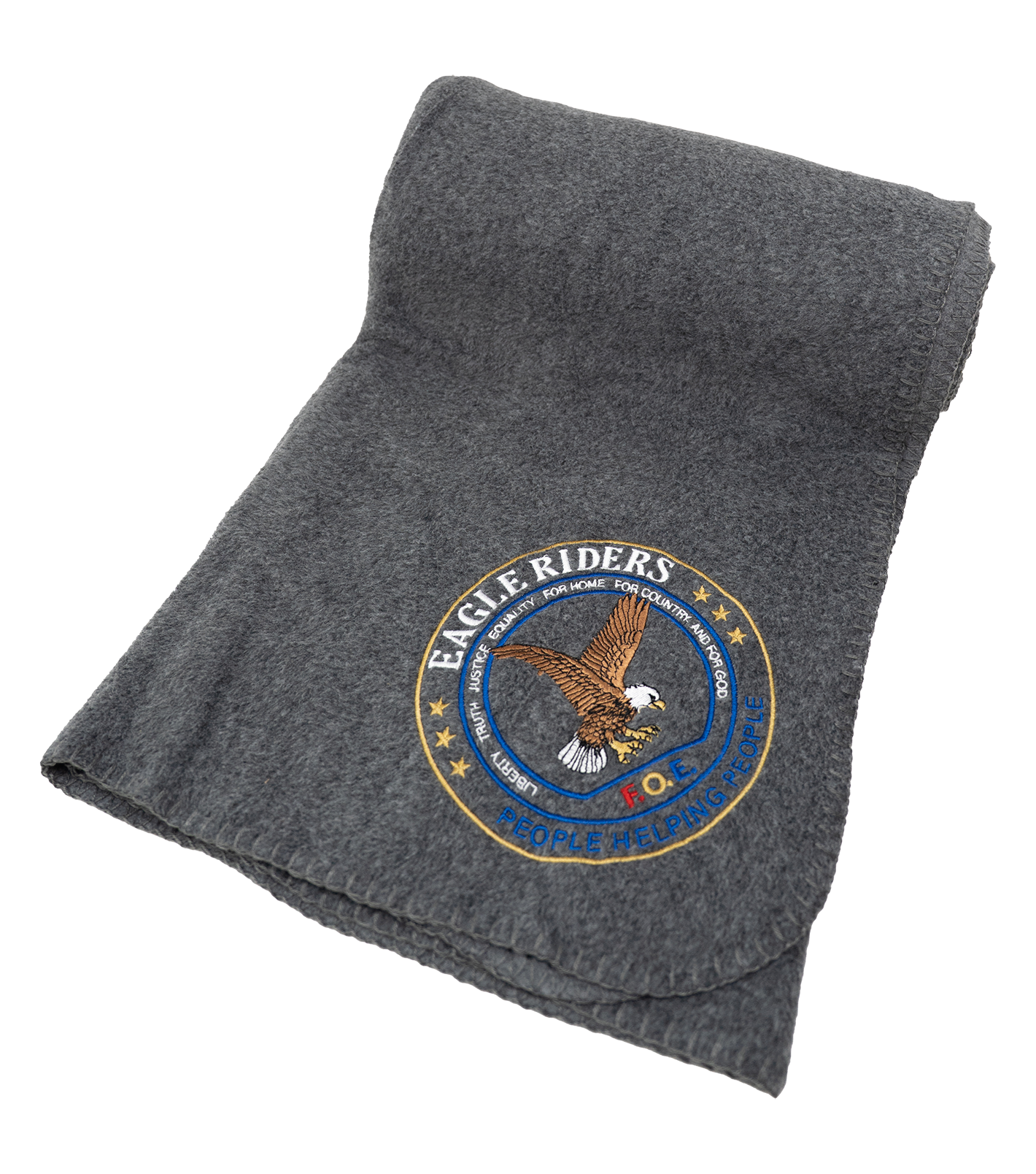 Fleece Blanket with Strap
