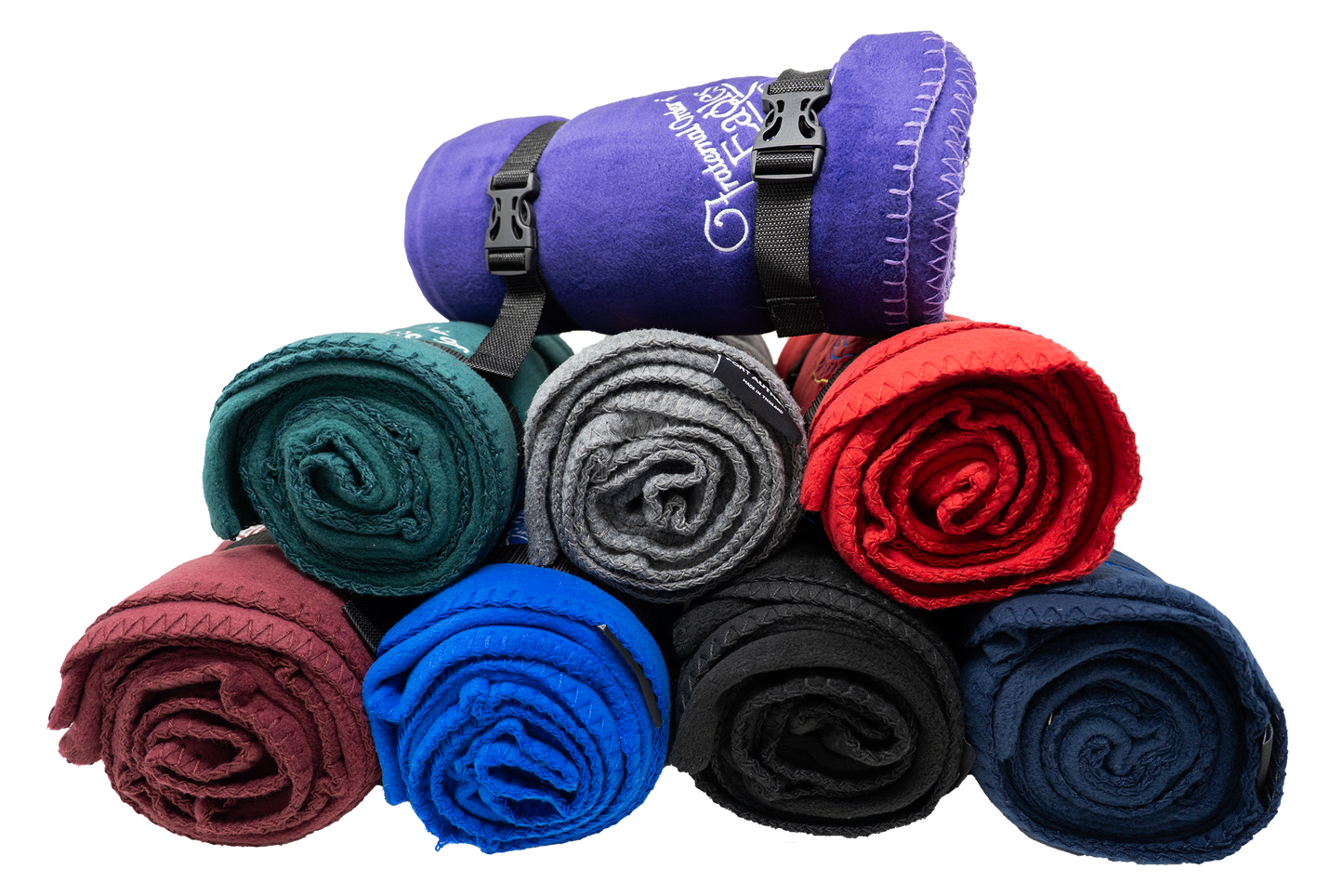 Fleece Blanket with Strap