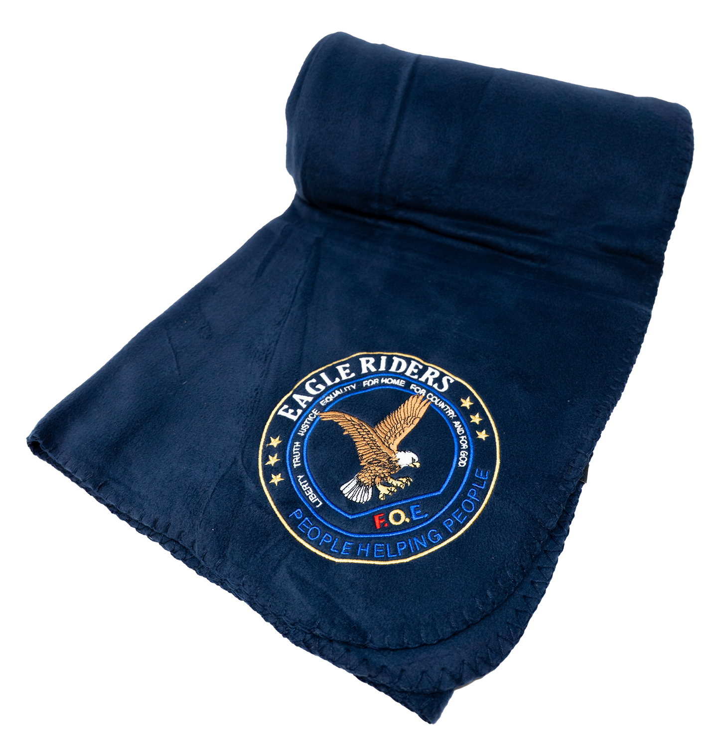 Fleece Blanket with Strap