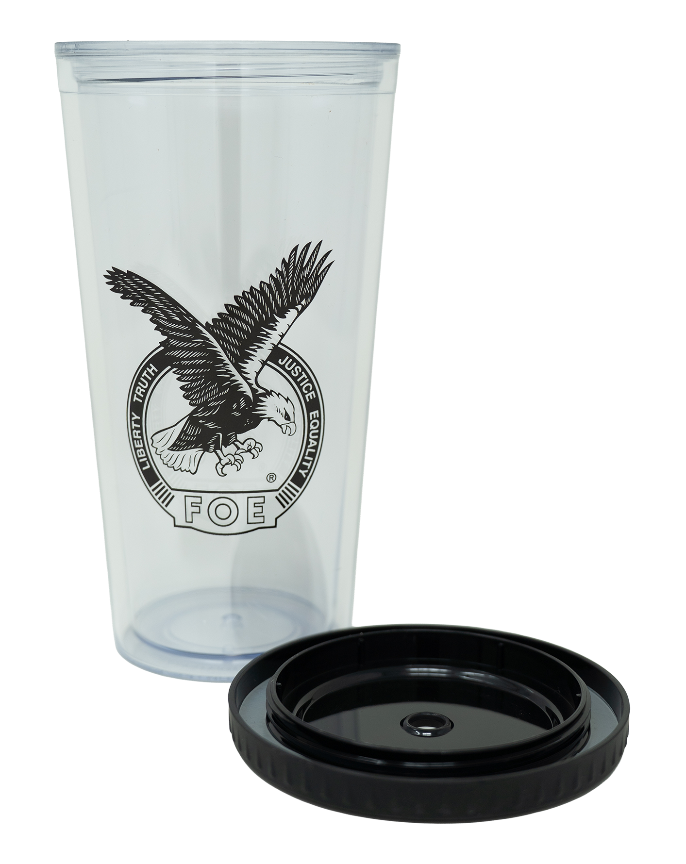 Tumbler - 20 oz w/lid and straw