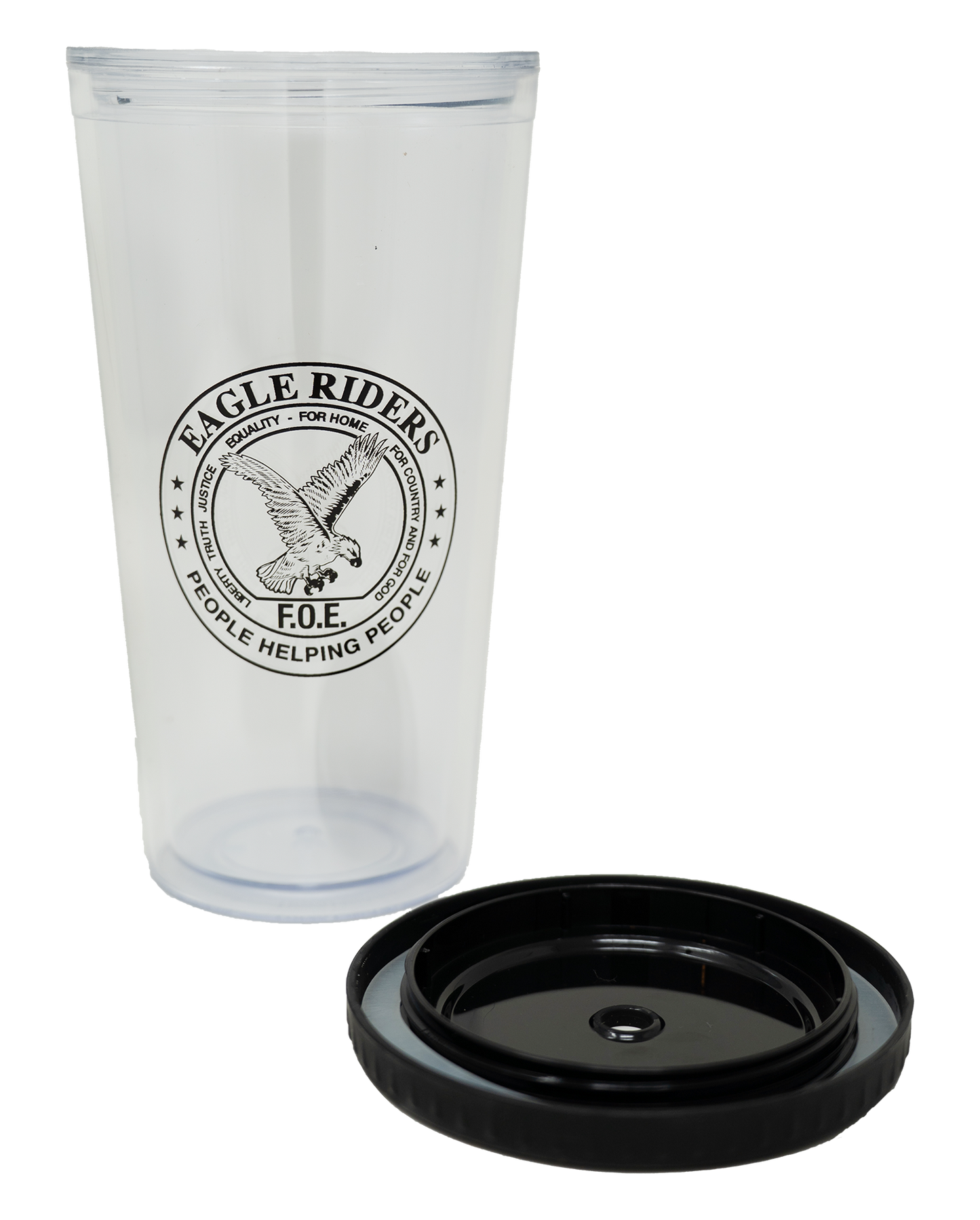 Tumbler - 20 oz w/lid and straw