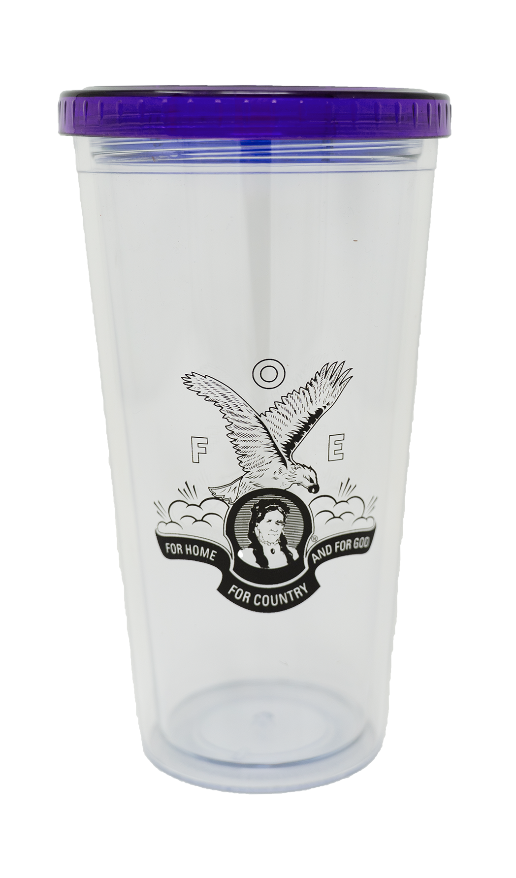 Tumbler - 20 oz w/lid and straw