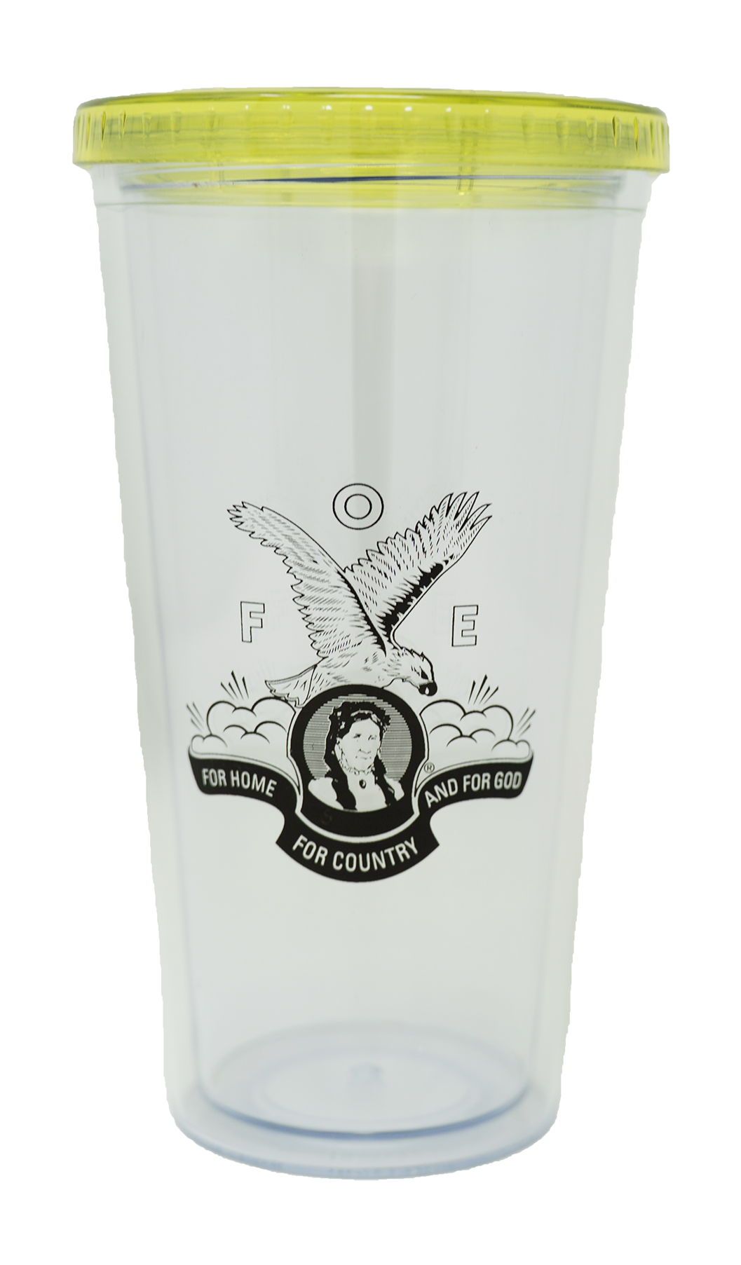Tumbler - 20 oz w/lid and straw