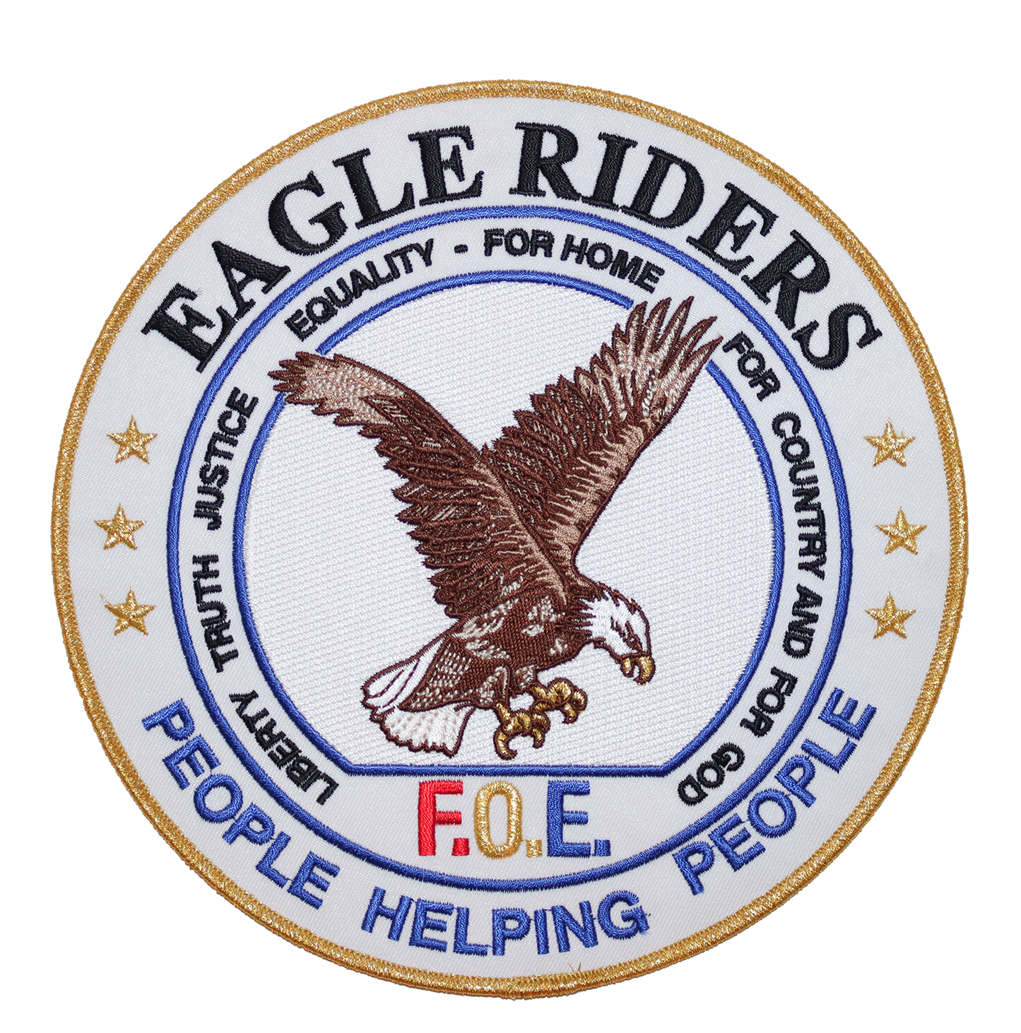 Eagle Riders Patch - 10 inch (Phone Orders Only)