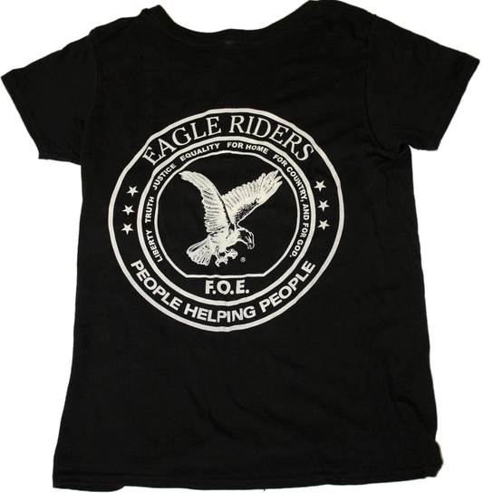 Ladies' Eagle Riders T-Shirt (Back Only)