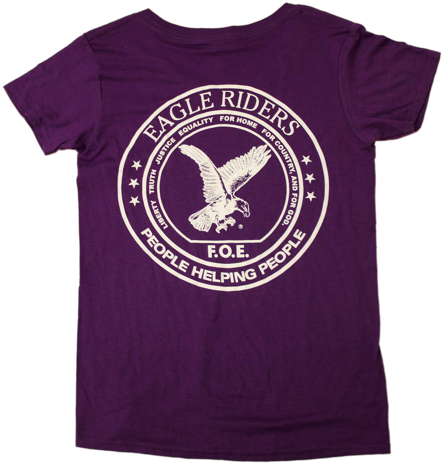 Ladies' Eagle Riders T-Shirt (Back Only) (#32)
