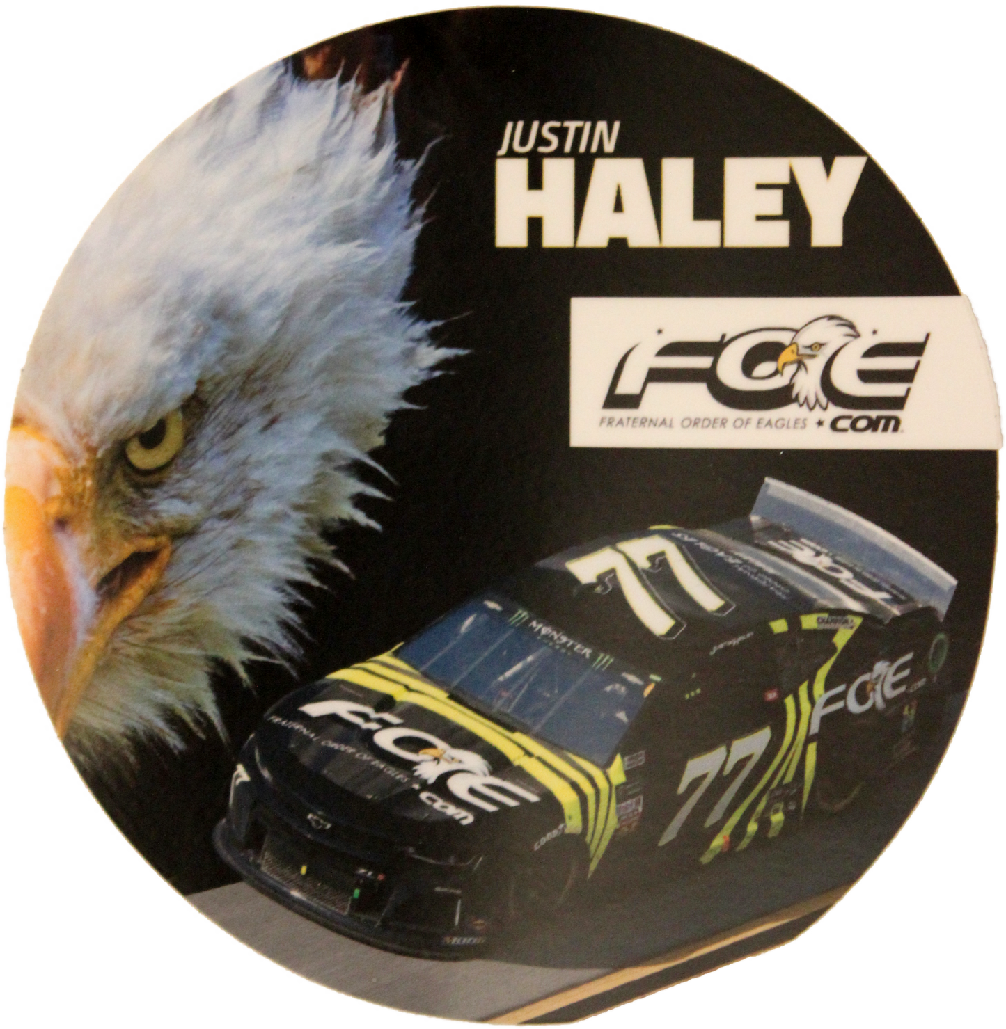 Justin Haley Car Decal
