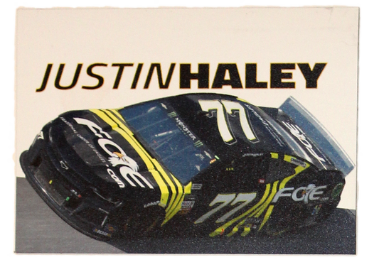 Justin Haley Die Cut Magnet