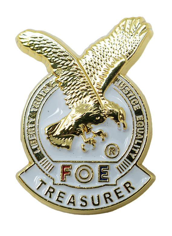 Pin - Local Aerie Treasurer