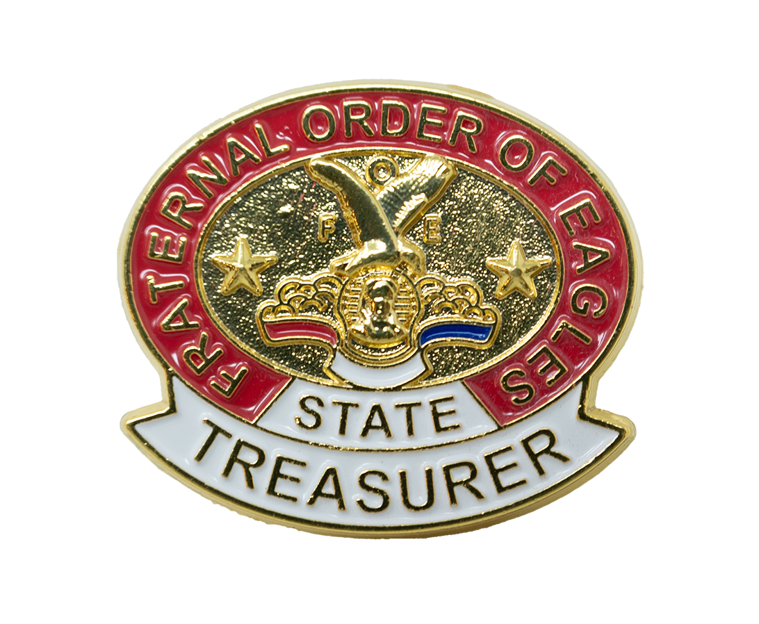 Pin - State Auxiliary Treasurer