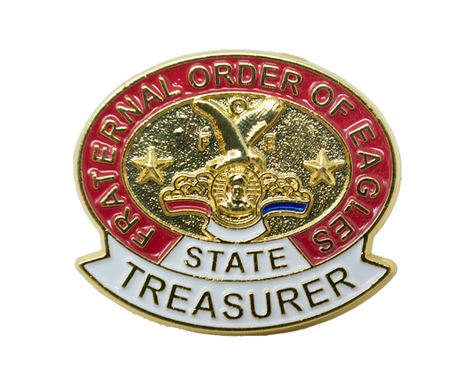 Pin - State Auxiliary Treasurer