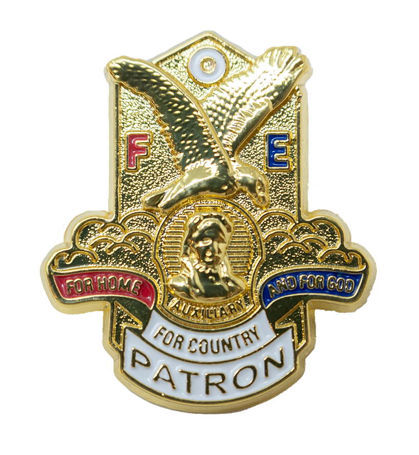 Pin - Auxiliary Patron