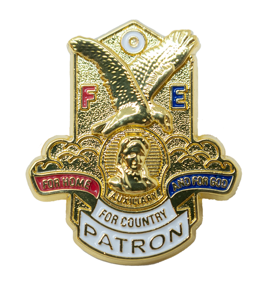 Pin - Auxiliary Patron