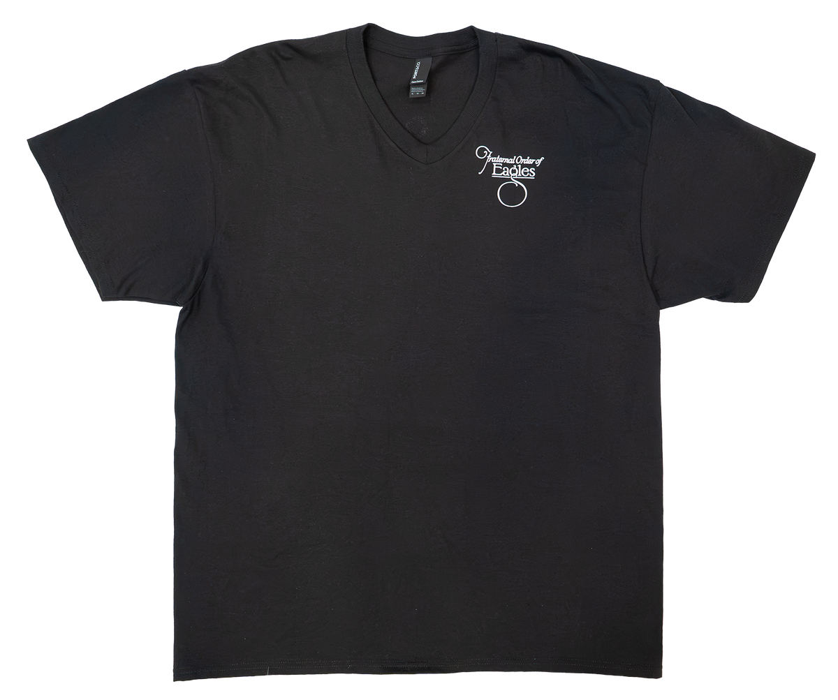 V-Neck T-Shirt Script Logo (#19)