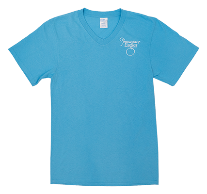 V-Neck T-Shirt Aerie Logo (#23)