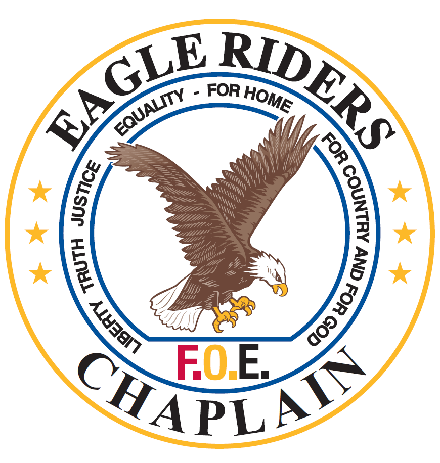 Eagle Riders Pin - Chaplain