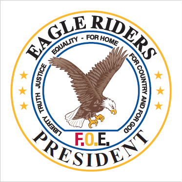 Eagle Riders Pin - President