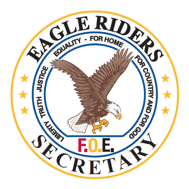 Eagle Riders Pin - Secretary