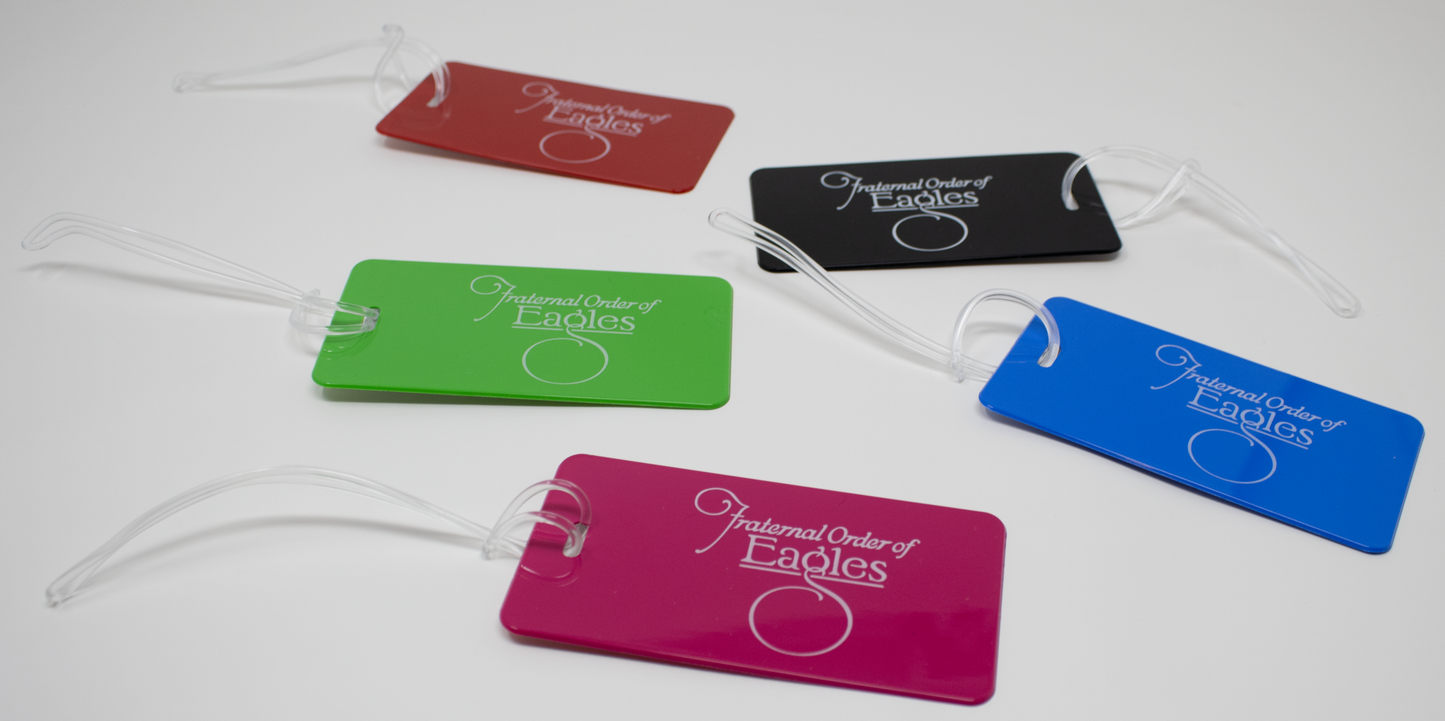 Colored Luggage Tag