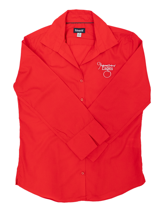 Ladies Lightweight 3/4 Sleeve Poplin (#43)