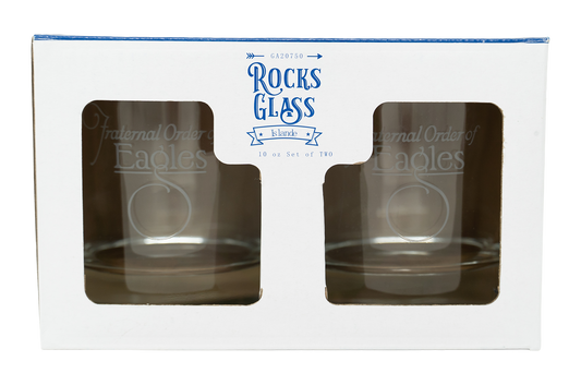 Rock Glass Set - (2) 10 oz