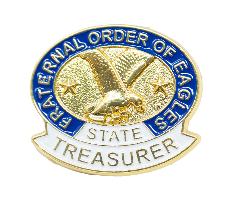 Pin - State Aerie Treasurer