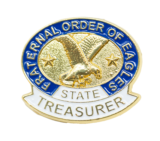 Pin - State Aerie Treasurer