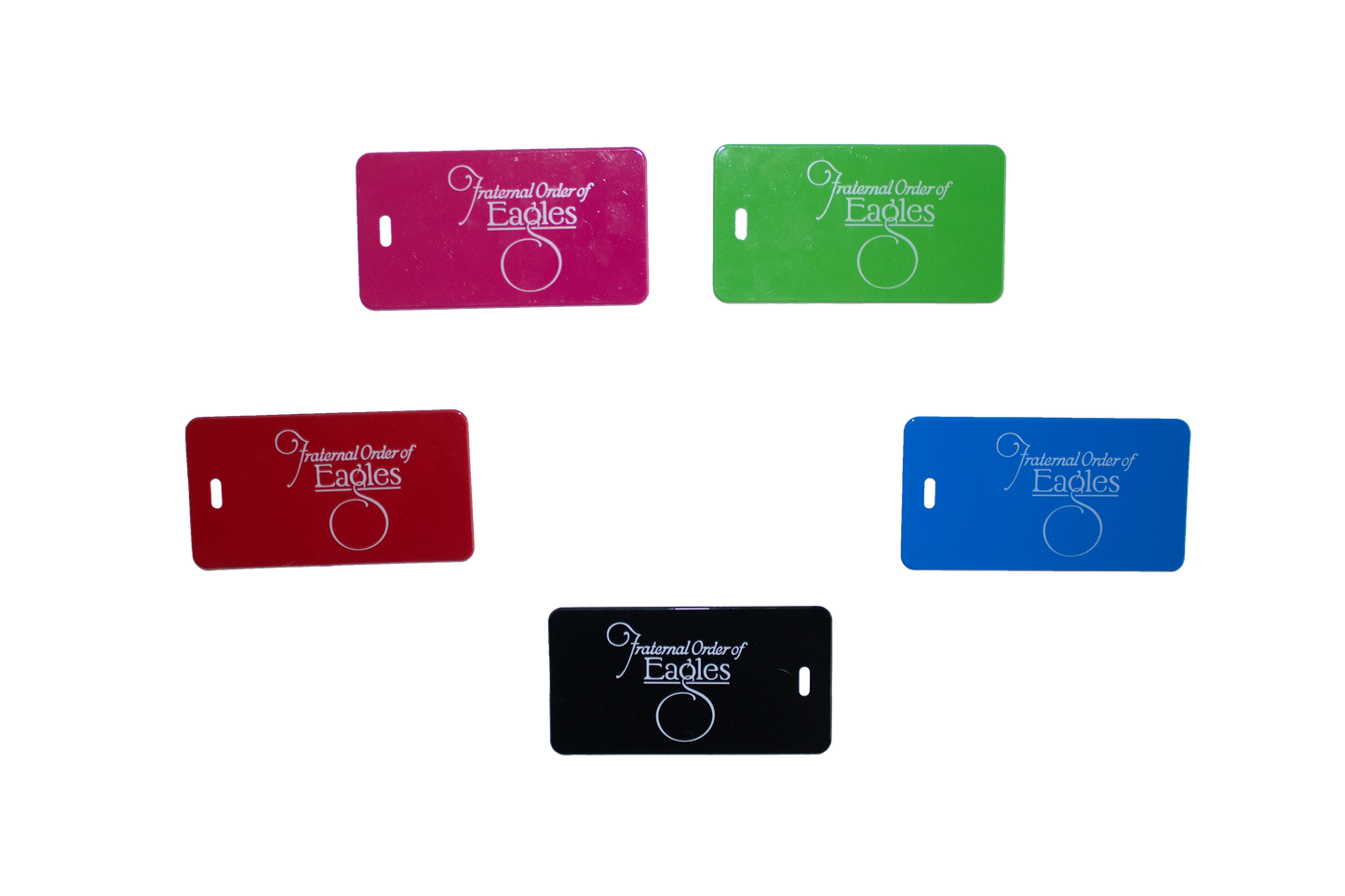 Colored Luggage Tag