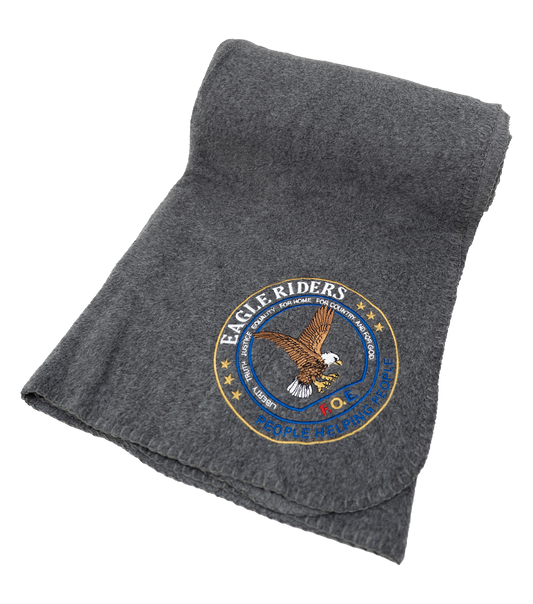 Fleece Blanket with Strap