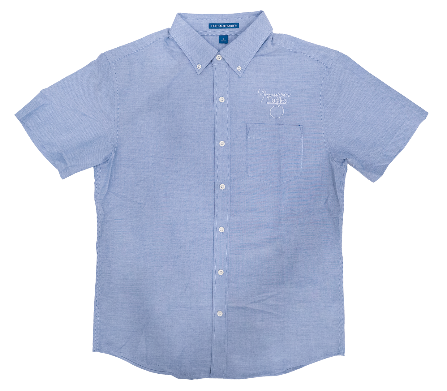 Men's Short Sleeve Oxford Dress Shirt (#22)
