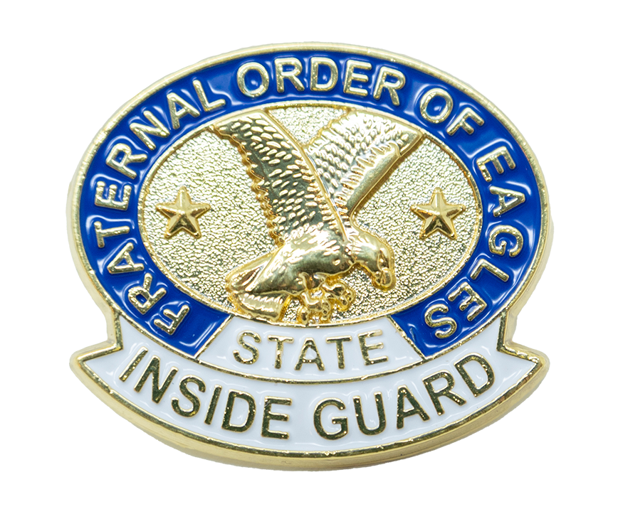 Pin - State Aerie Inside Guard