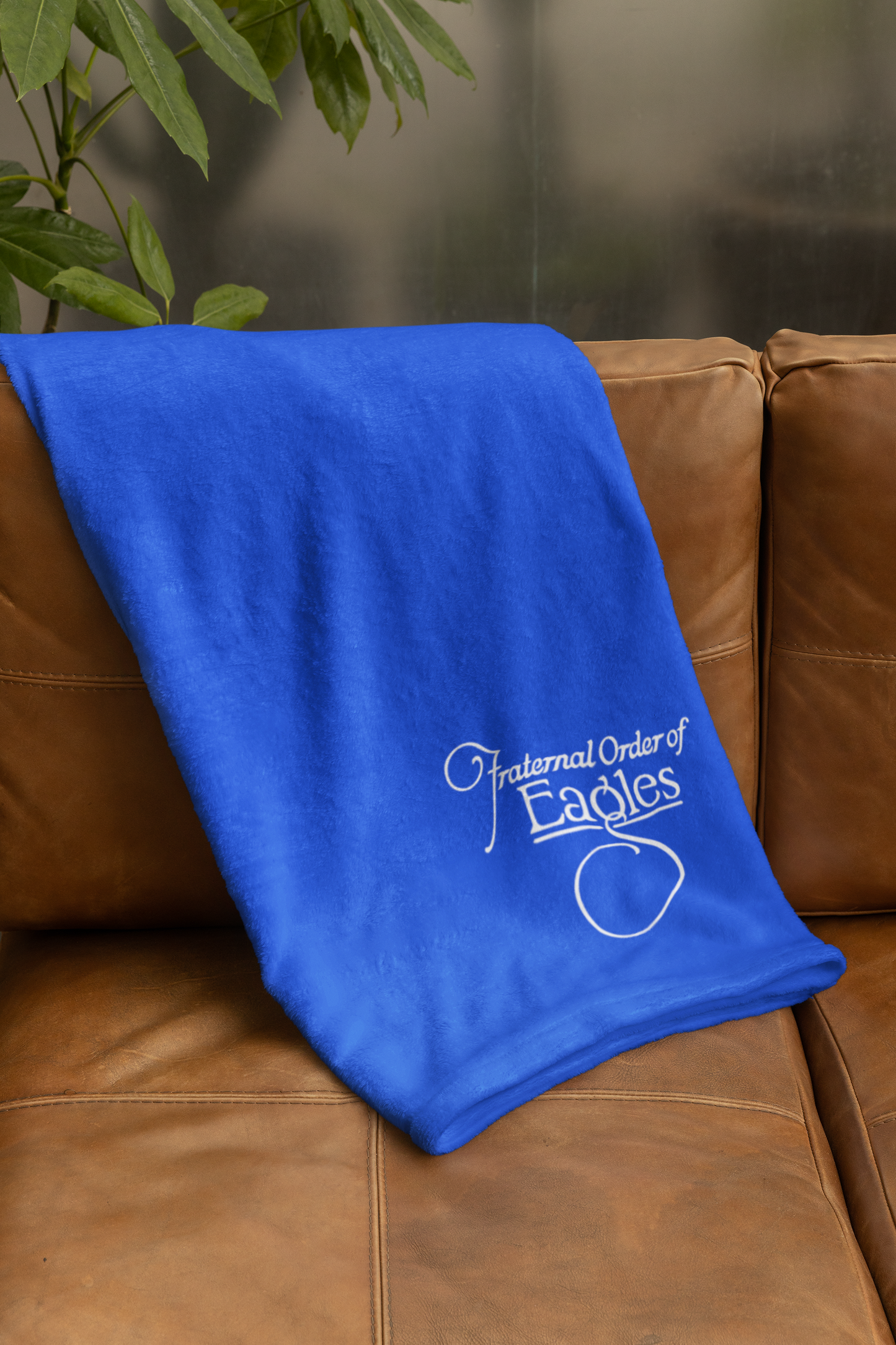 Fleece Blanket with Strap
