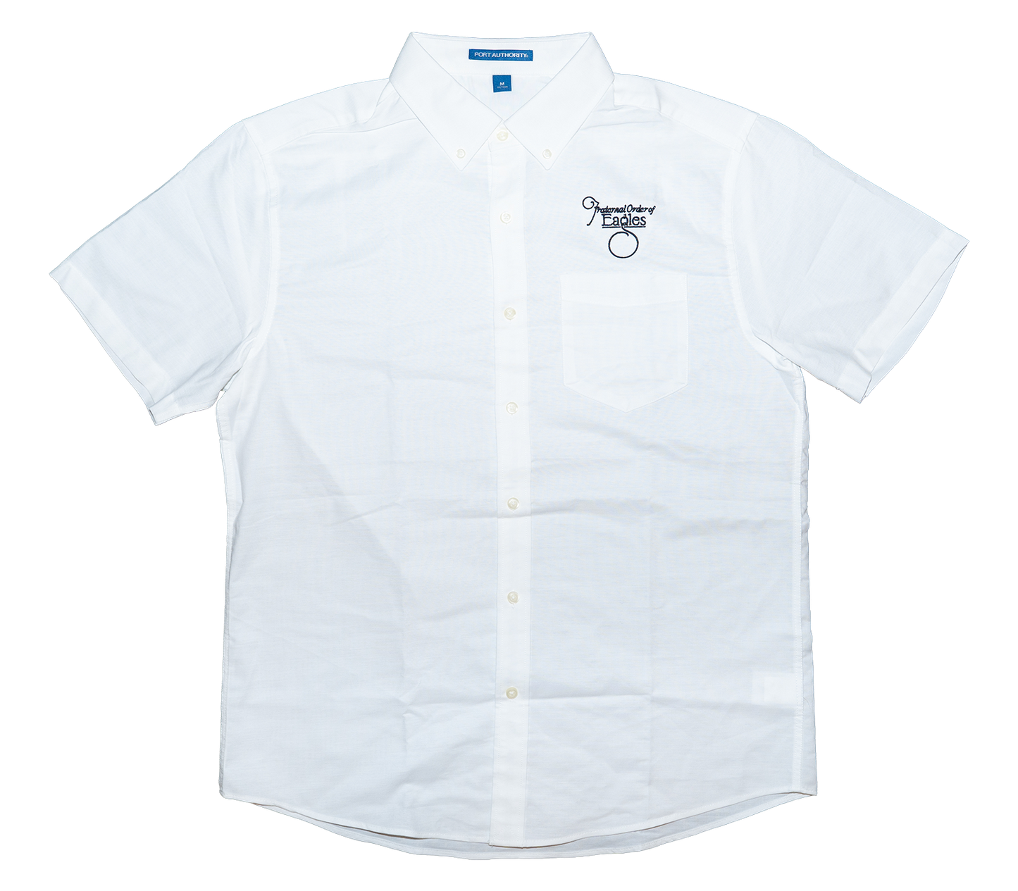 Men's Short Sleeve Oxford Dress Shirt (#22)