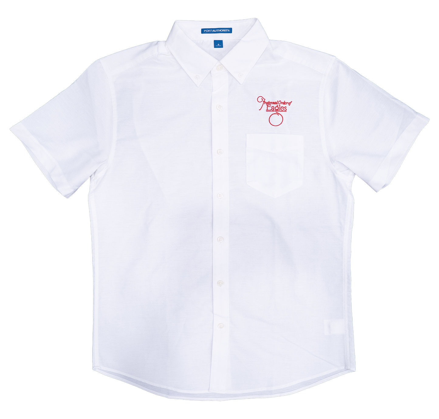 Men's Short Sleeve Oxford Dress Shirt (#22)
