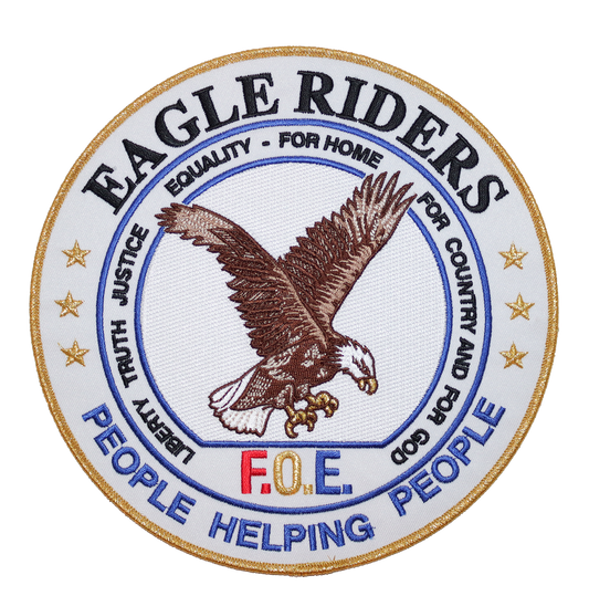 Eagle Riders Patch - 10 inch (see notes)