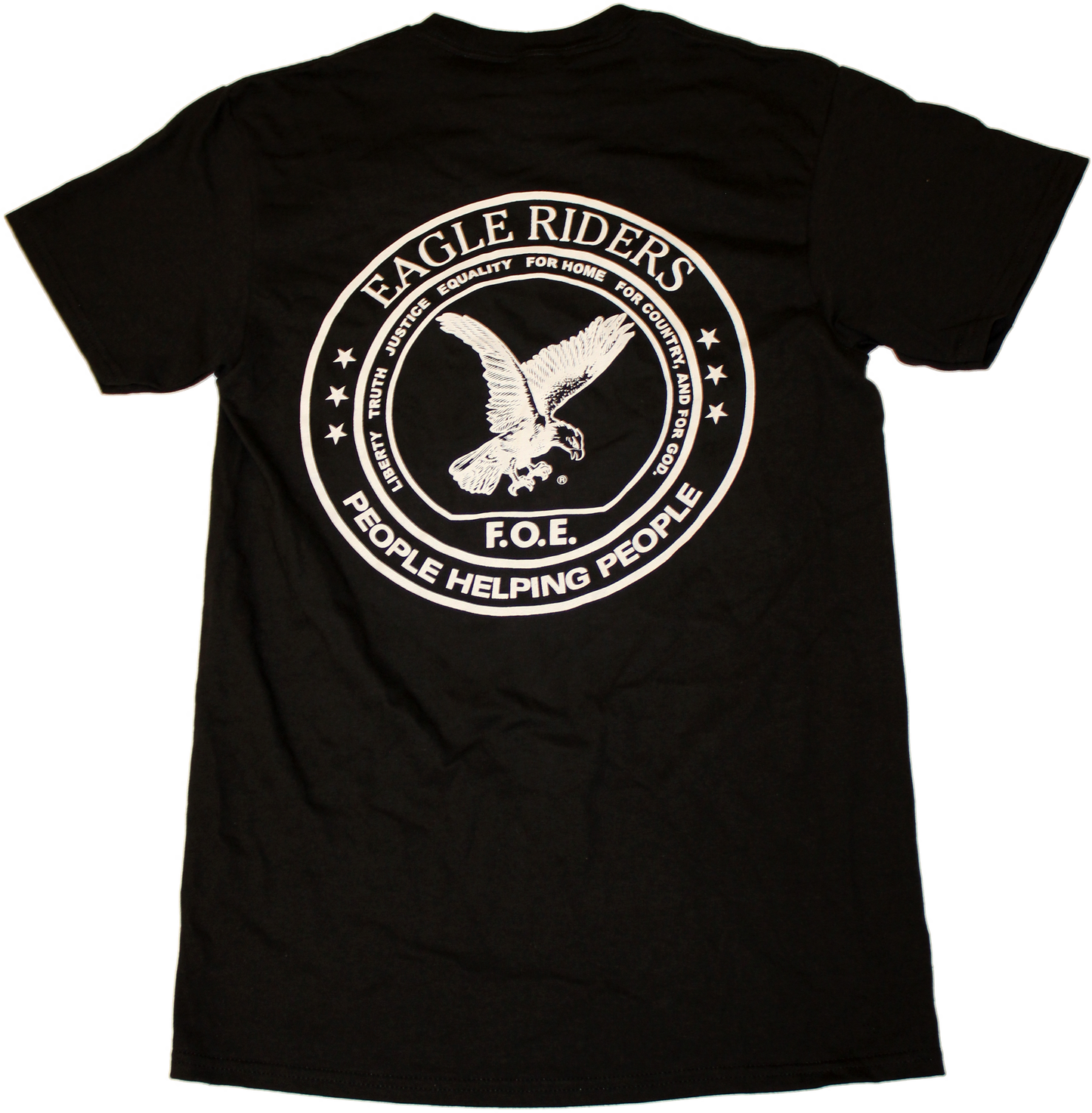 Eagle Riders Beefy Pocket T-Shirt (Back)