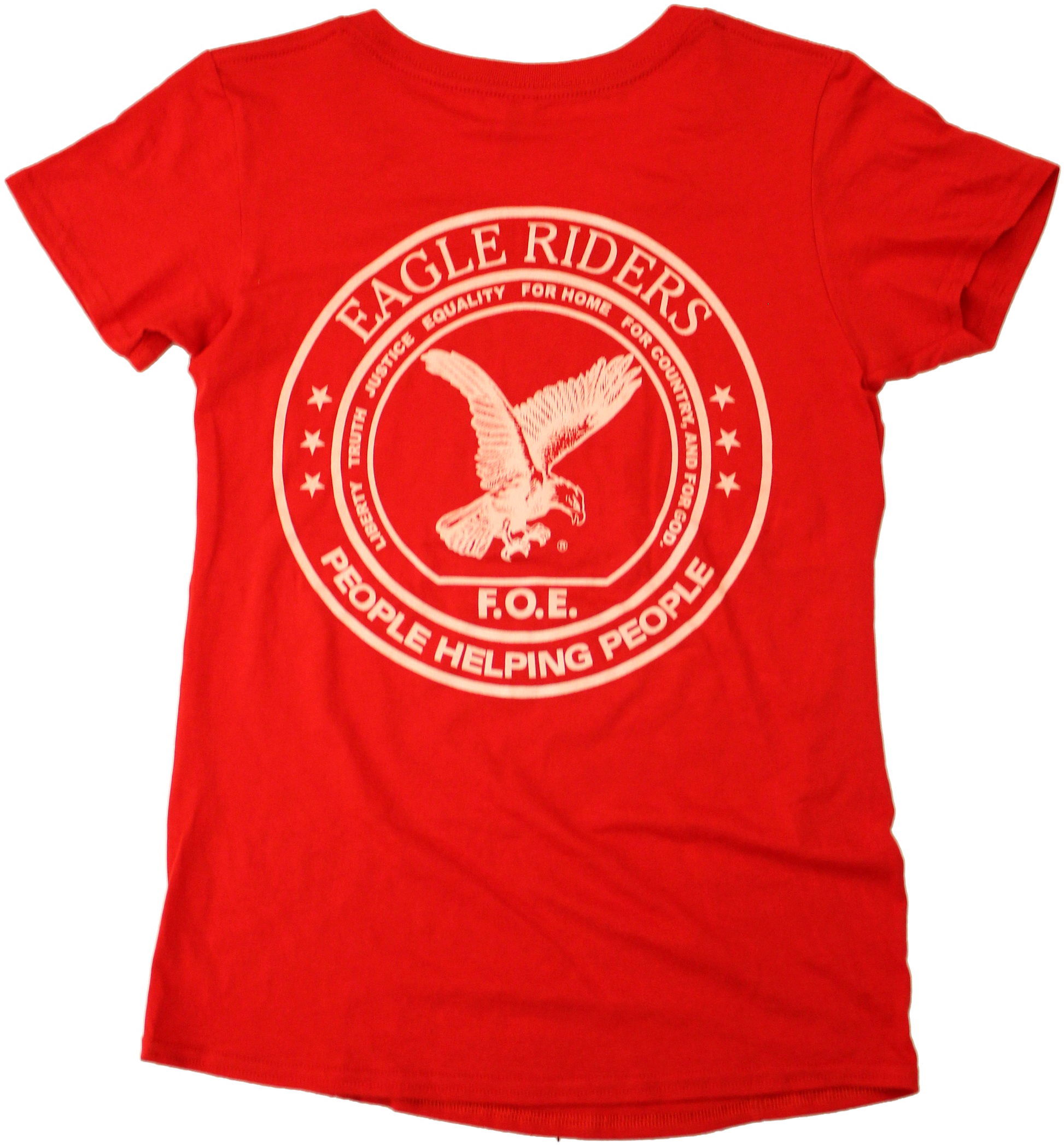 Ladies' Eagle Riders Double Sided T-Shirt – The Fraternal Order of ...
