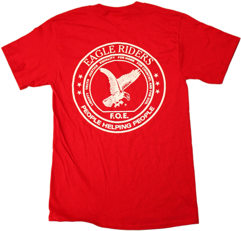 Eagle Riders T-Shirt (Back) – The Fraternal Order of Eagles Store