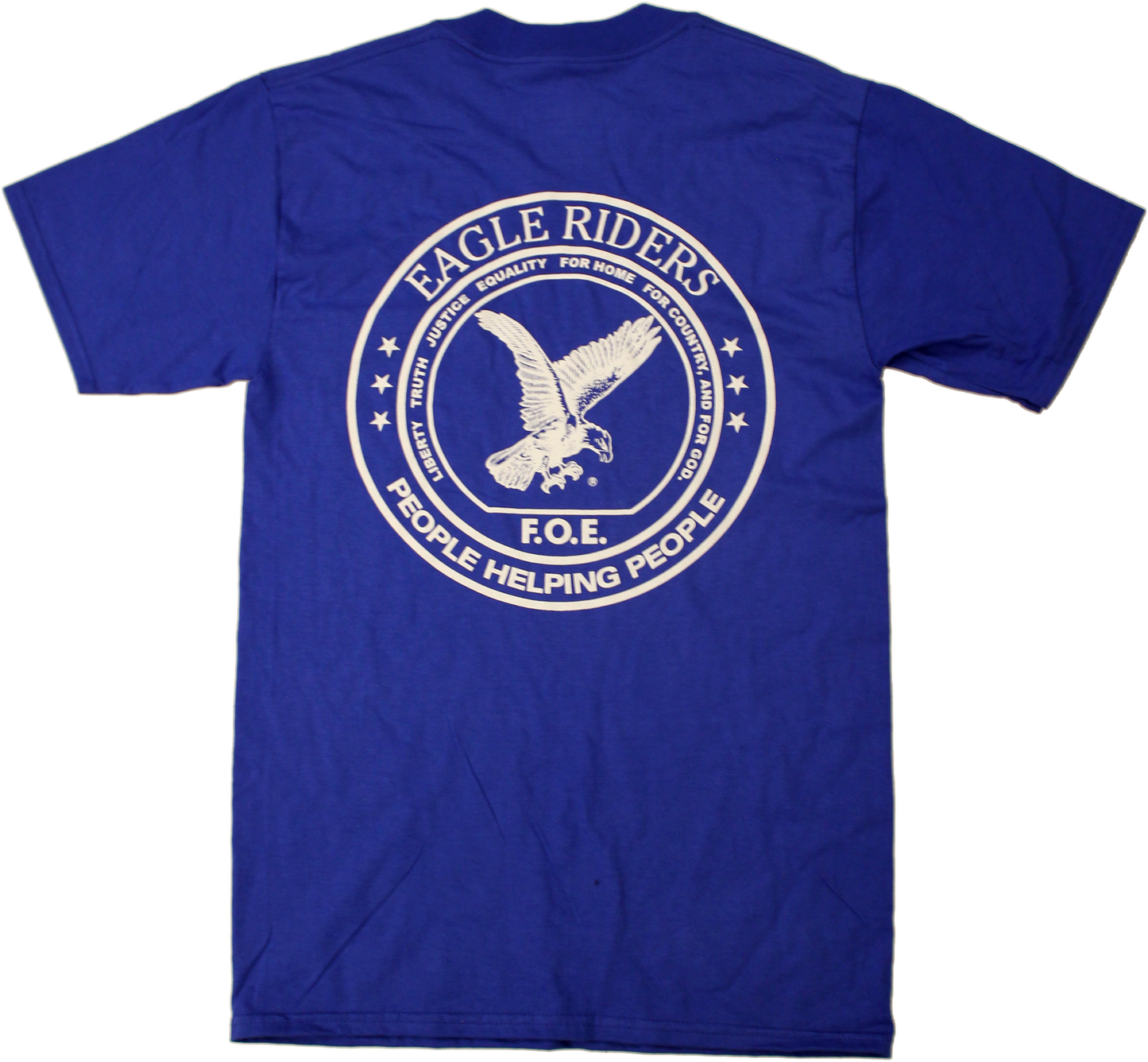 Eagle Riders Beefy Pocket T-Shirt (Back)