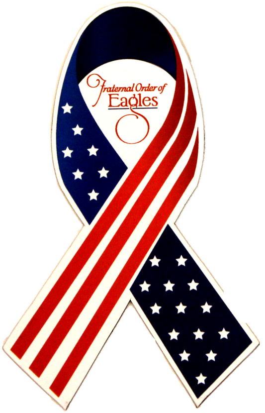 Refrigerator Magnet - American Flag Ribbon